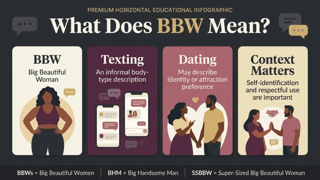 “BBW” in Text