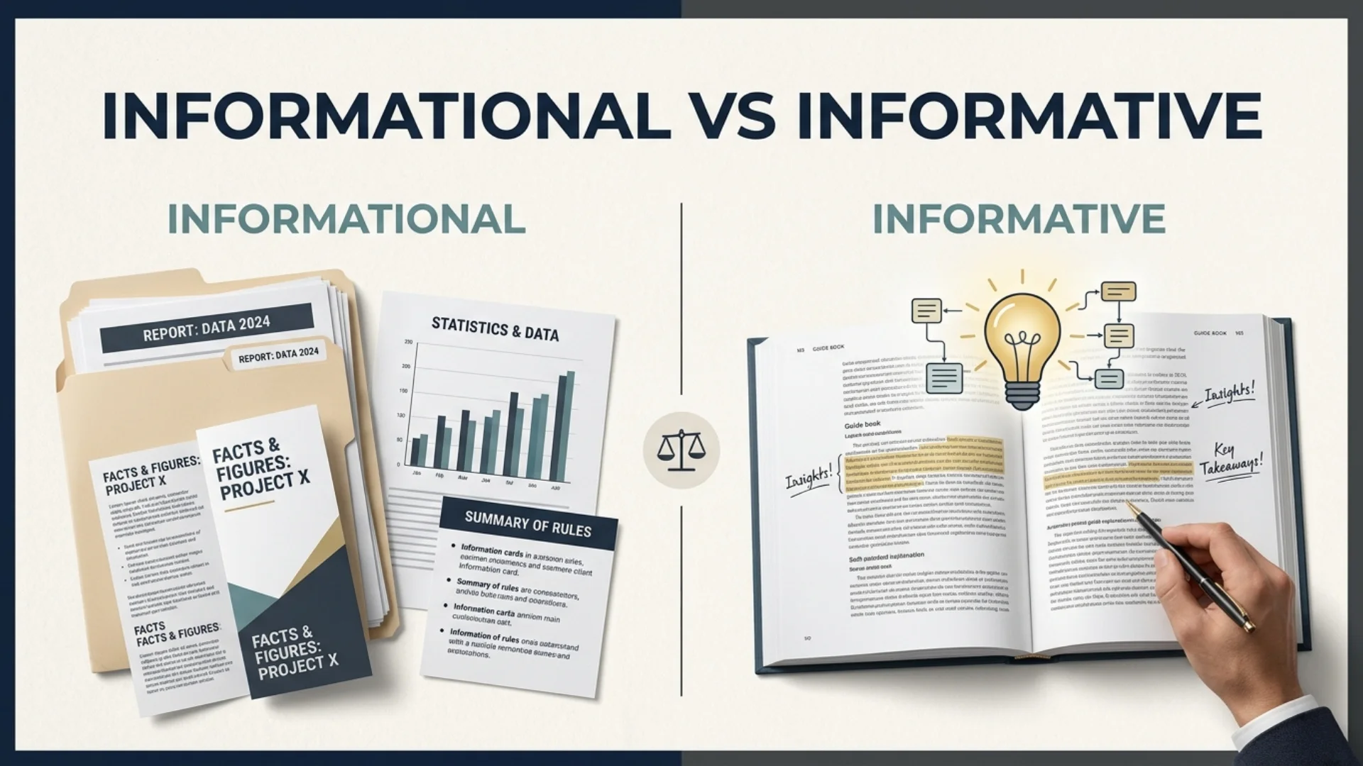 Informational vs Informative