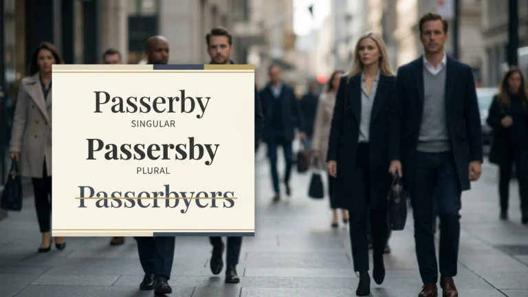 Passerbyers vs Passersby vs Passerby