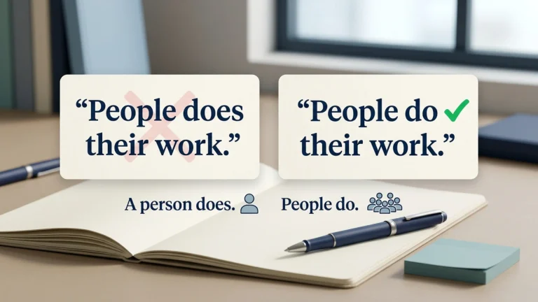 People Do or People Does