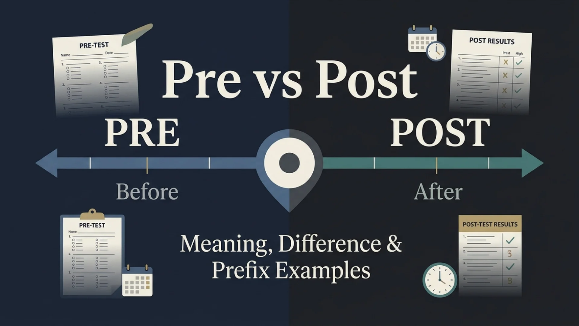 Pre vs Post
