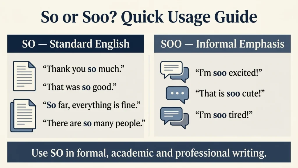 Soo vs So
