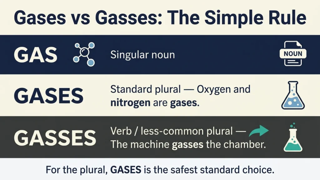 Gases or Gasses