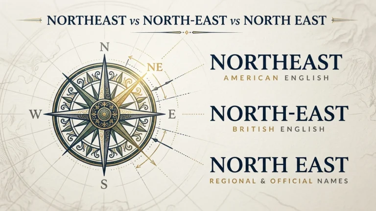 Northeast vs North-East vs North East